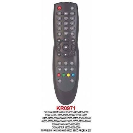 KUMANDA 638  KR0971-BEKO,ARÇELİK 500,GOLDMASTER4100 5500 9100 9400 10100