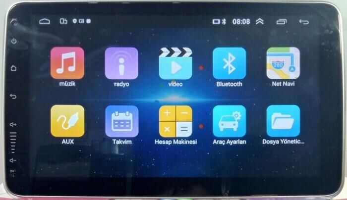 NAVIGOLD T133 4GB+64GB 10.1'' CARPLAY IPS KAMERA ANDROİD TABLET UNİVERSAL OTO TEYP