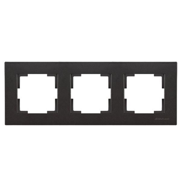 MUTLUSAN RİTA 3 LÜ YATAY ÇERÇEVE SİYAH-22208001384