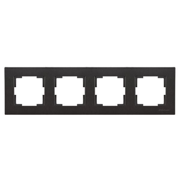 MUTLUSAN RİTA 4 LÜ YATAY ÇERÇEVE SİYAH