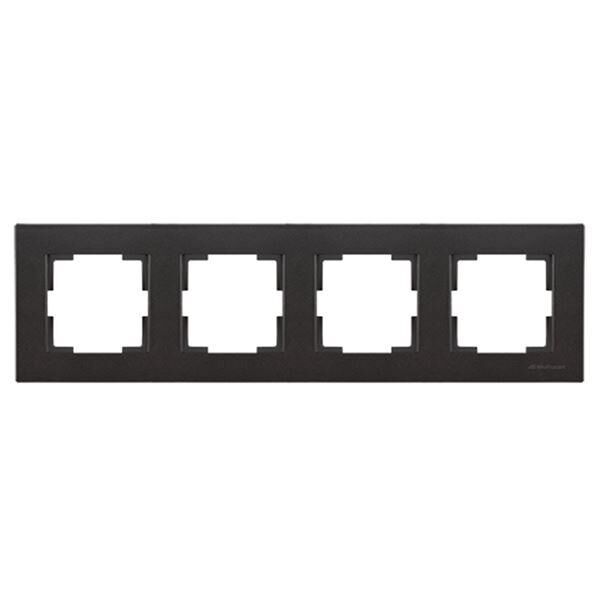 MUTLUSAN RİTA 4 LÜ YATAY ÇERÇEVE SİYAH