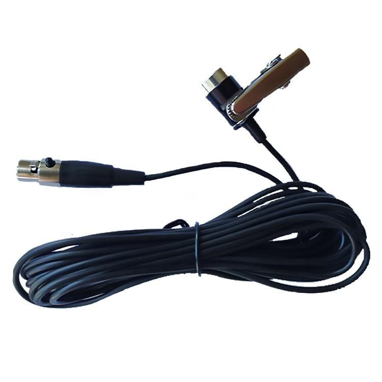 ROOF KABLOLU YEDEK YAKA MİKROFONU 3 PİNLİ