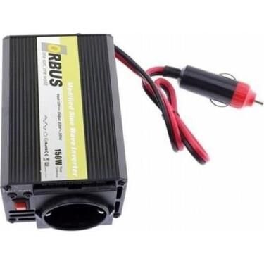 İNVERTER 150 WATT 12 VOLT MODİFİYE SİNÜS ÇAKMAKLIK GİRİŞLİ - ORBUS