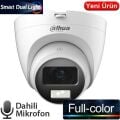 DAHUA HAC-T1A21P-U-IL-A 2MP HDCVI FULLCOLOR SESLİ DOME KAMERA