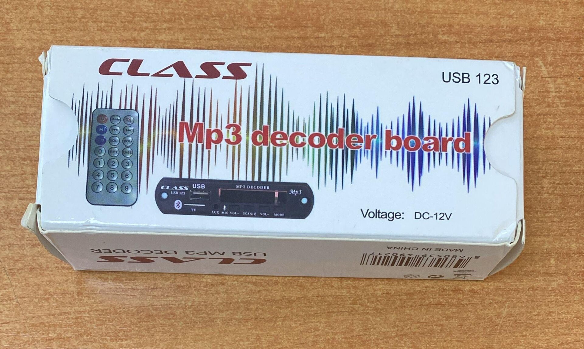 MP3 ARAÇ İÇİN ÇEVİRİCİ MODÜL USB-AUX-SD BLUETOOTH MİKROFONLU CLASS USB 123