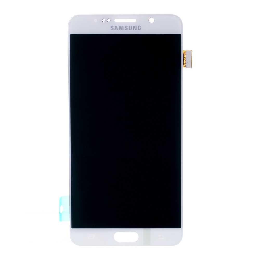 TELEFON EKRANI SAMSUNG NOTE 5 SERVİS ORJİNALİ BEYAZ