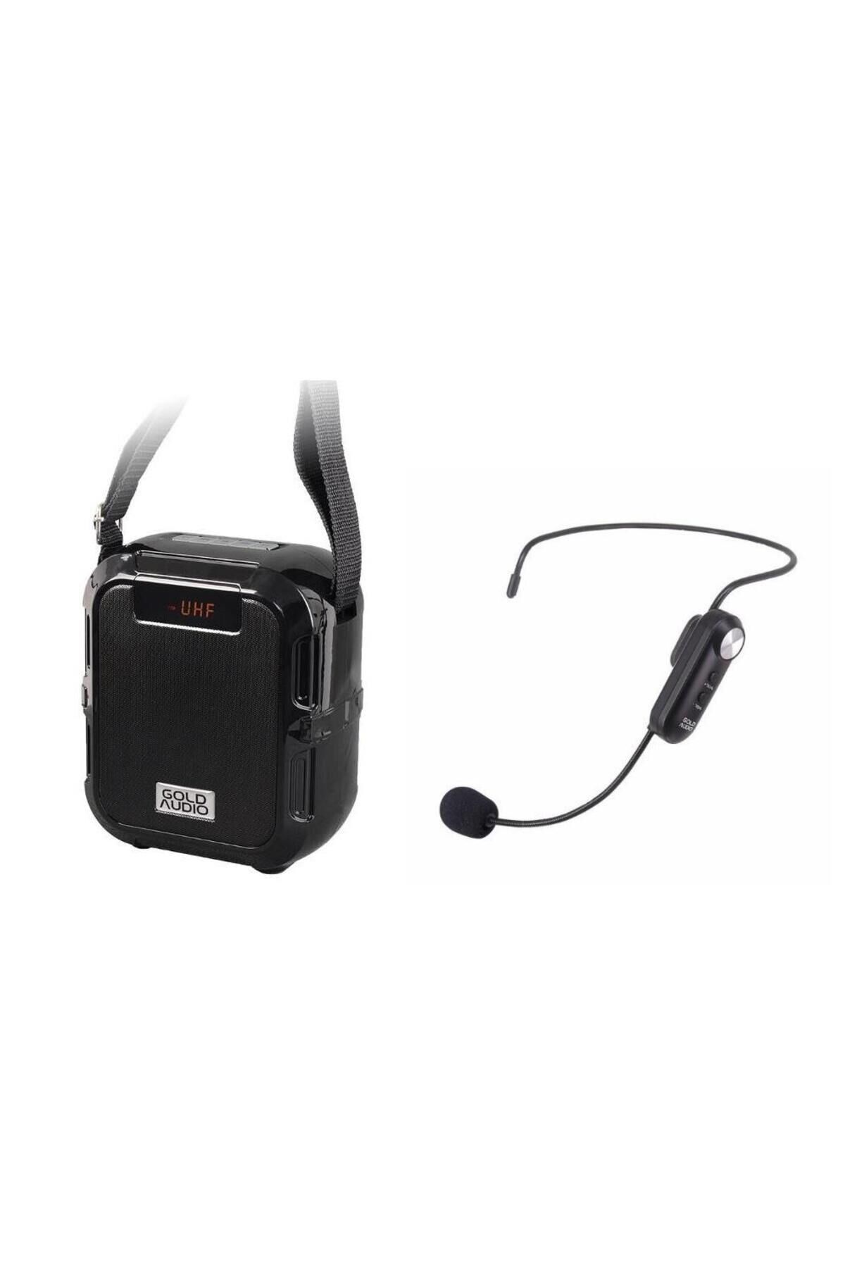 GOLD AUDIO GR18  REHBER ANFİSİ 1 KAFA ŞARJLI BLUETOOTH KABLOSUZ