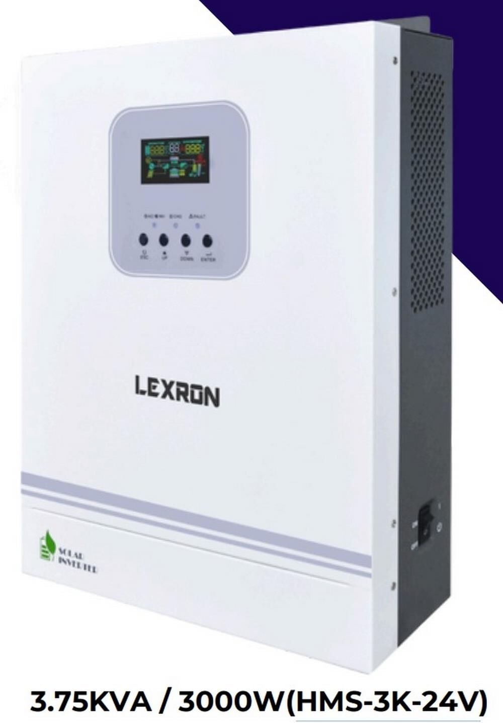 İNVERTER 3 KW 24 VOLT 3000 WATT AKILLI TAM SİNÜS MPPT-LEXRON