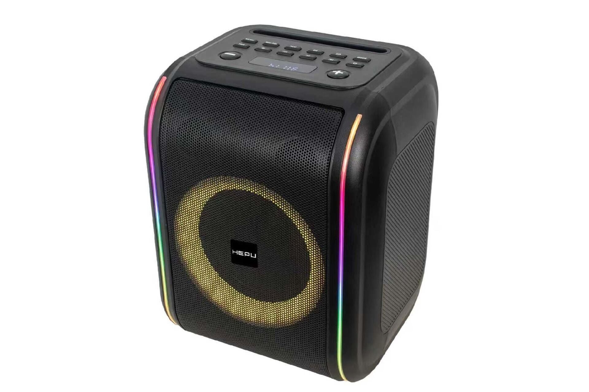 HEPU HP-988 TİTAN SERİ 8'' 20CM KABLOSUZ 1 EL MİKROFON BLUETOOTH ŞARJLI MÜZİK KUTUSU