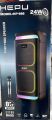HEPU HP-986 2X8'' KABLOSUZ 1 EL MİKROFON BLUETOOTH USB ŞARJLI RGB IŞIKLI MÜZİK KUTUSU