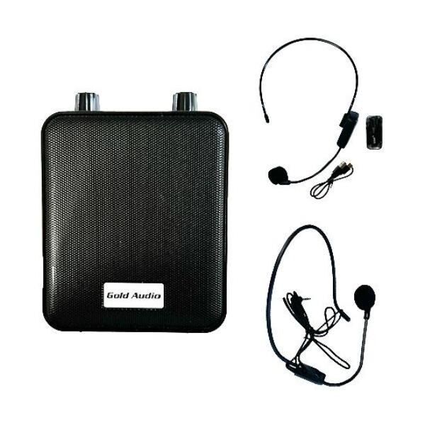 GOLD AUDIO GR12 REHBER ANFİSİ 1 KAFA ŞARJLI BLUETOOTH KABLOSUZ