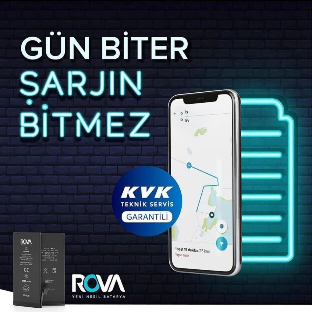 CEP TEL BATARYA XIAOMI REDMI 7- NOTE 8 BN46 ROVA  GARANTİLİ