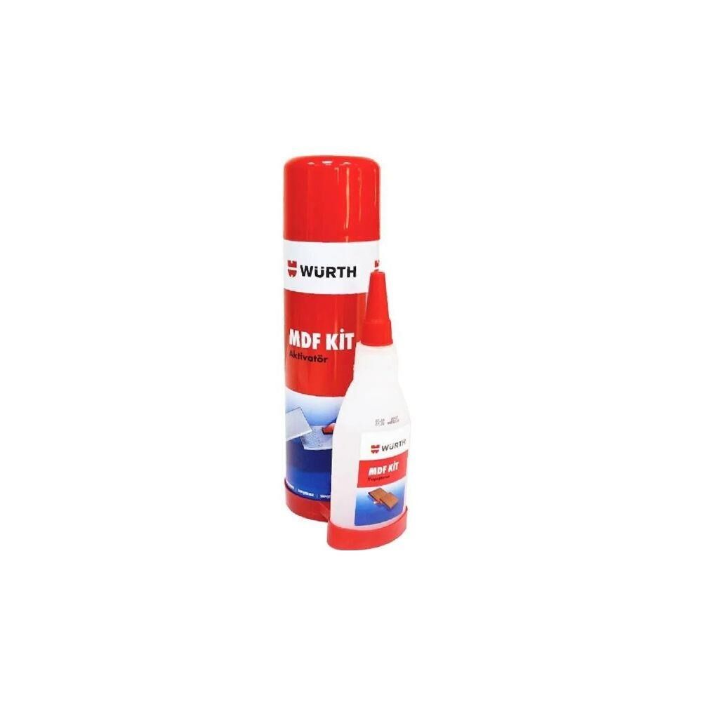 HIZLI YAPIŞTIRICI WÜRTH 500ML 100GR MDF KİT