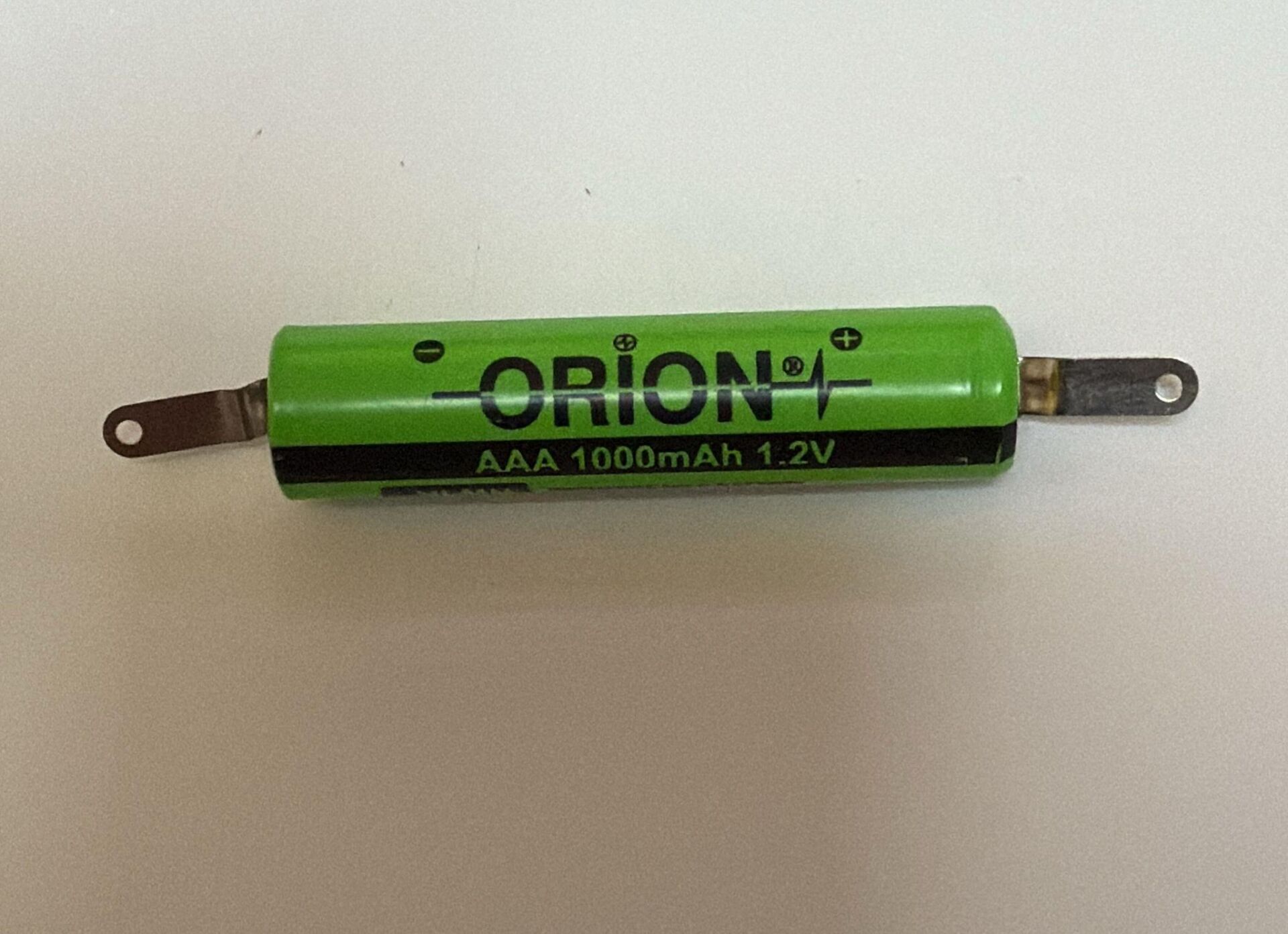 ORİON 1000MAH 1.2VOLT AAA ŞARJLI İNCE PİL PUNTALI