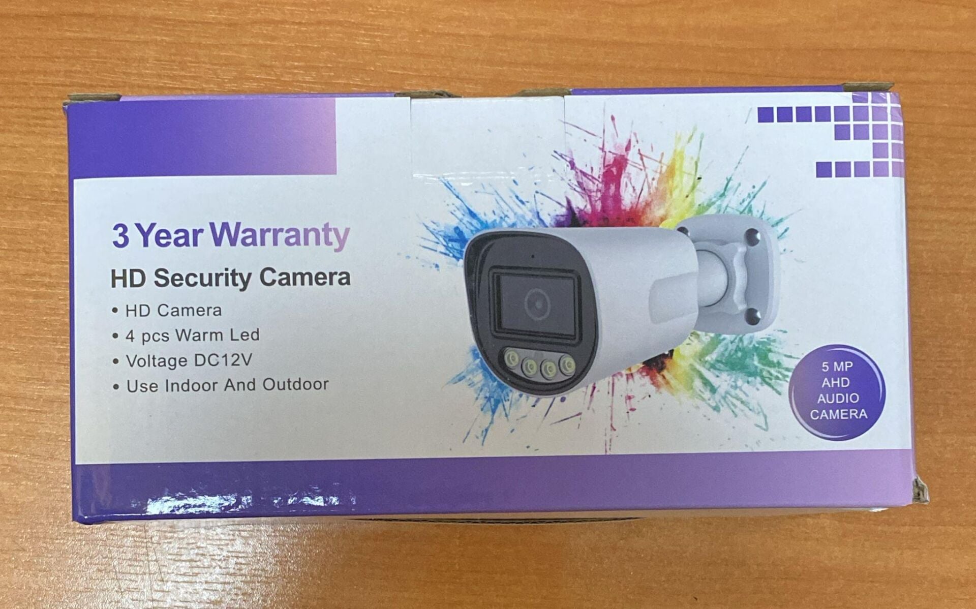 ZTECH ZR-2050 5MP AHD FULLCOLOR SESLİ 2.8MM BULLET DIŞ MEKAN KAMERA