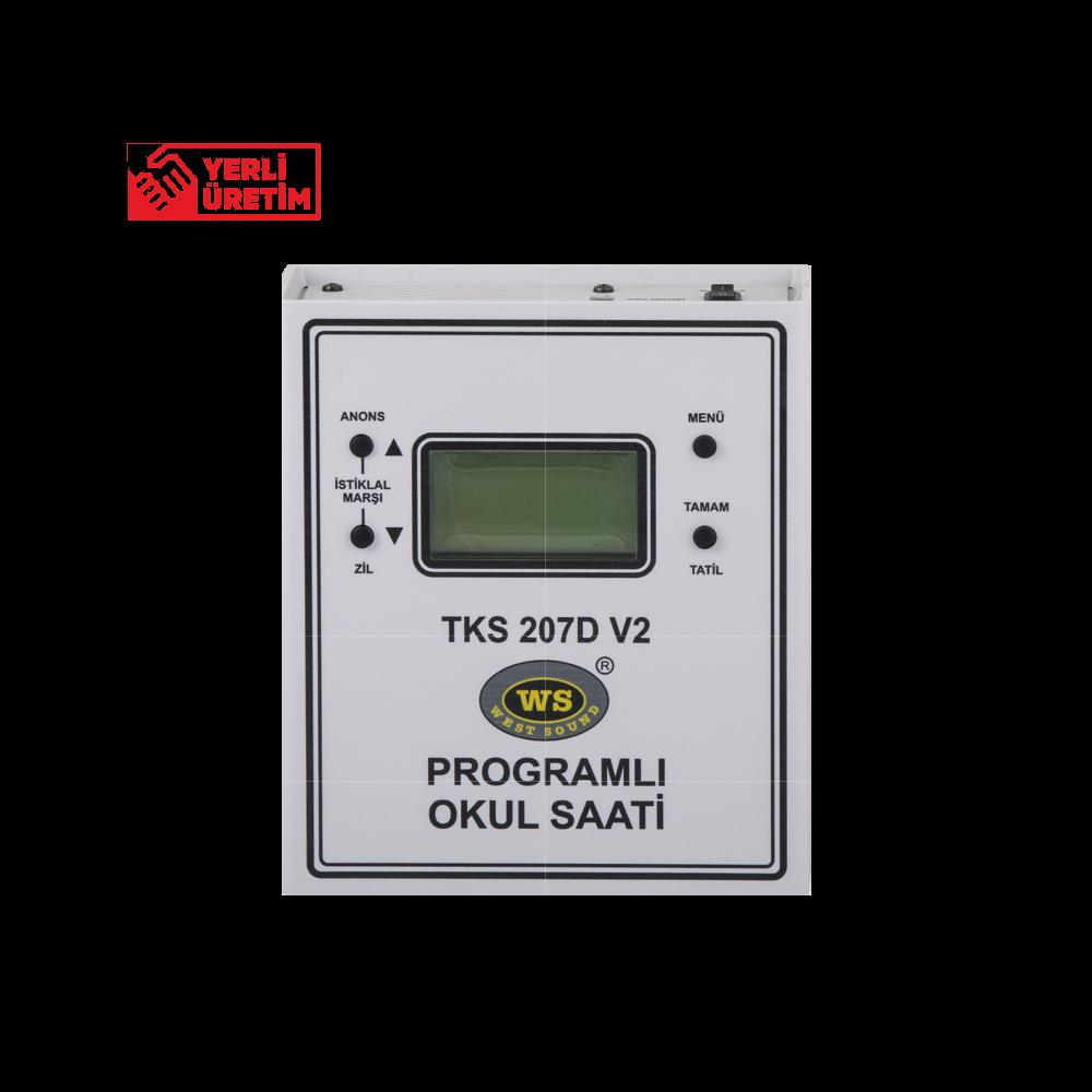 WEST SOUND TKS 207D V2 AKILLI OKUL SAATİ DUVAR TİPİ