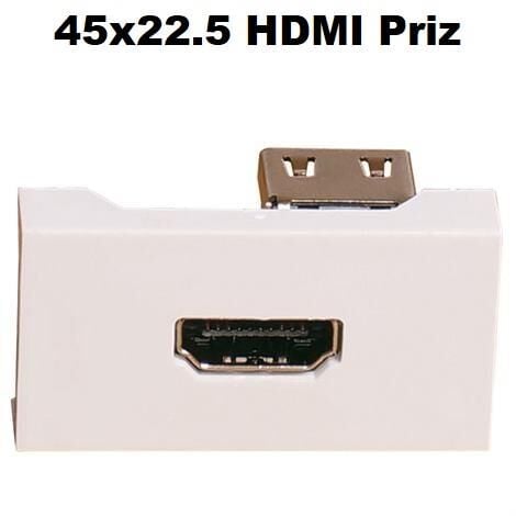 KABLO KANALI HDMI PRİZİ 45X22.50 MUTLUSAN