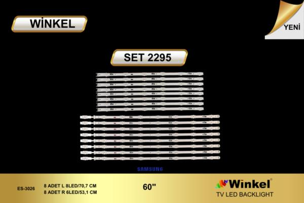 TV LED BAR 2295 16 LI - UE60JU6470 - UE60KU7000 - WİNKEL