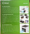 KİWİ KFAN-7613 BUHARLI MASAÜSTÜ VANTİLATÖR + SOĞUTUCU + HAVA TEMİZLEYİCİ