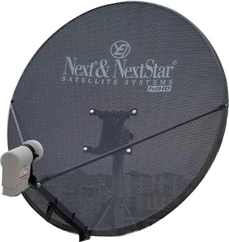 90 CM NEXT ORJİNAL 0.60MM 3 KOLLU DELİKLİ SİYAH ÇANAK ANTEN
