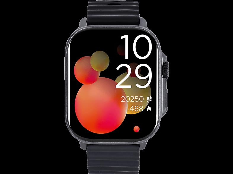 TTec 2SW03S Tempus 51mm TFT Ekranlı Dikdörtgen Metal Kasa Akıllı Saat 2SW03 Siyah