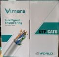 CAT 6 VİMARS 23AWG 305M İÇ MEKAN 0,50MM GRİ UTP KABLO