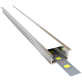ALİMİNYUM LED KASASI 7x13 KAPAK DAHİL 3 MT1 BOY  FİYATIDIR-KANATLI