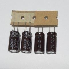 470 MF 50 V CON