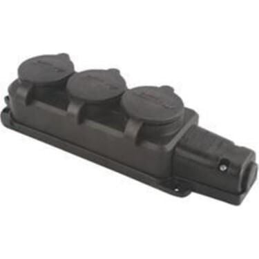 KAUÇUK PRİZ SANAYİ TİPİ 3 LÜ MONOFAZE MUTLUSAN-MUT-29-3