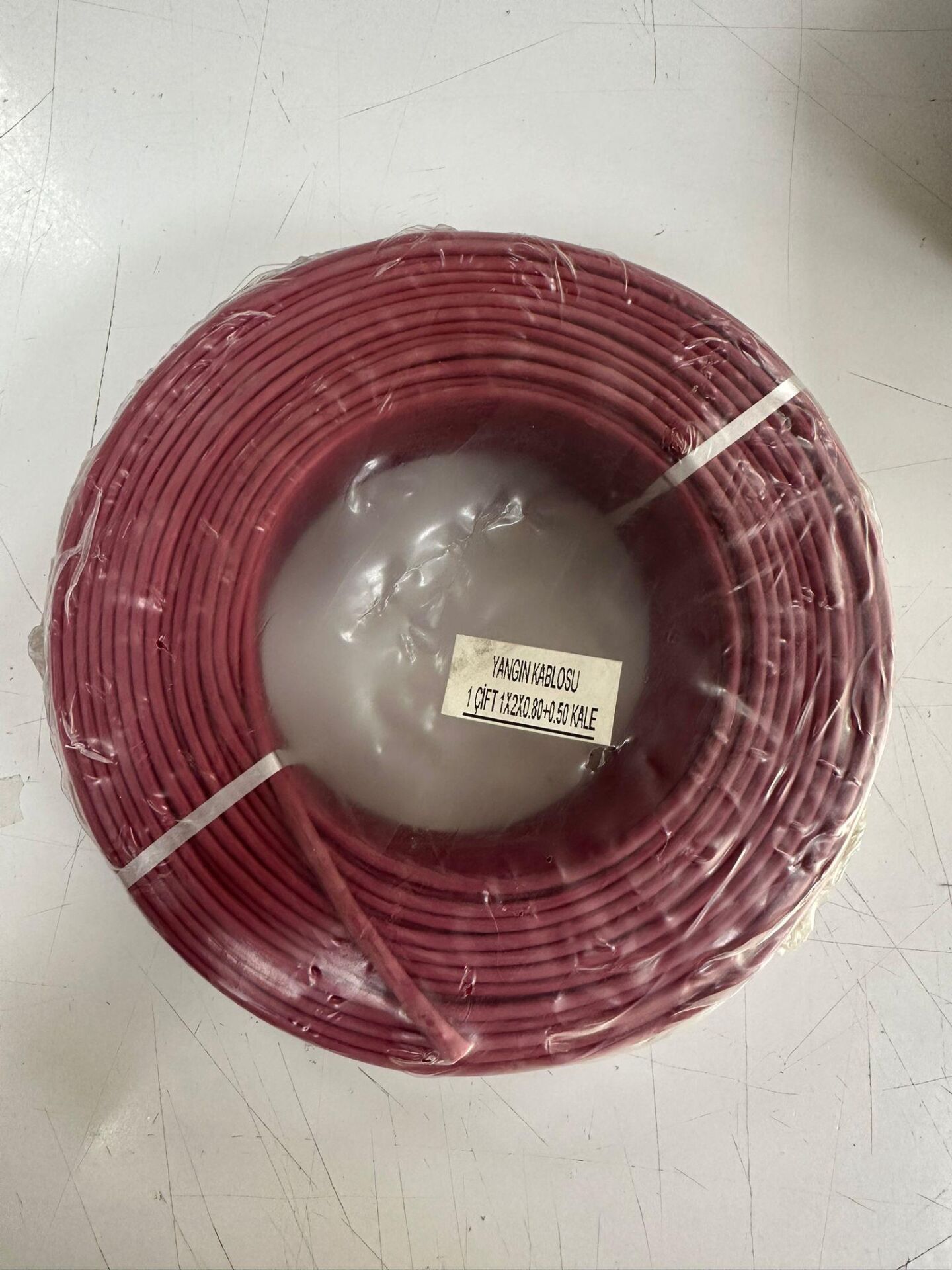 YANGIN İHBAR KABLOSU 2 ÇİFT 2X2X0.80+0.50 KALE KABLO