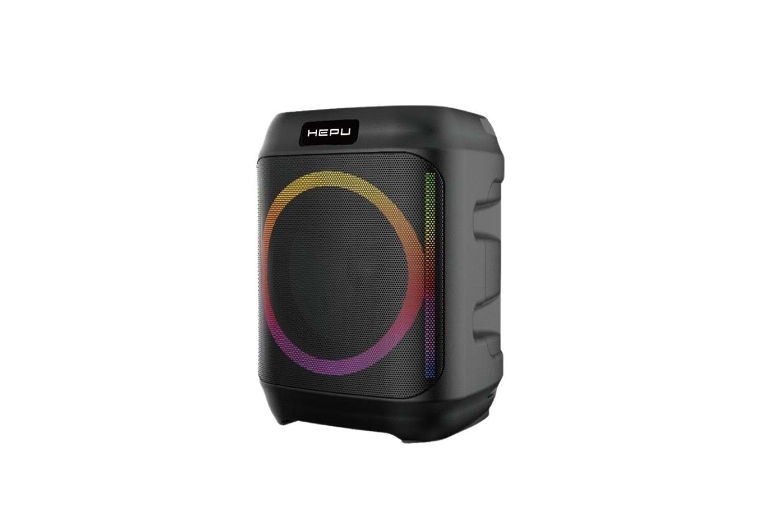 HEPU HP-984 TİTAN SERİ 6.5''  KABLOSUZ 1 EL MİKROFON BLUETOOTH ŞARJLI MÜZİK KUTUSU