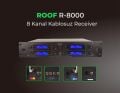 ROOF R-8000 UHF 8 KANAL KABLOSUZ RECEİVER