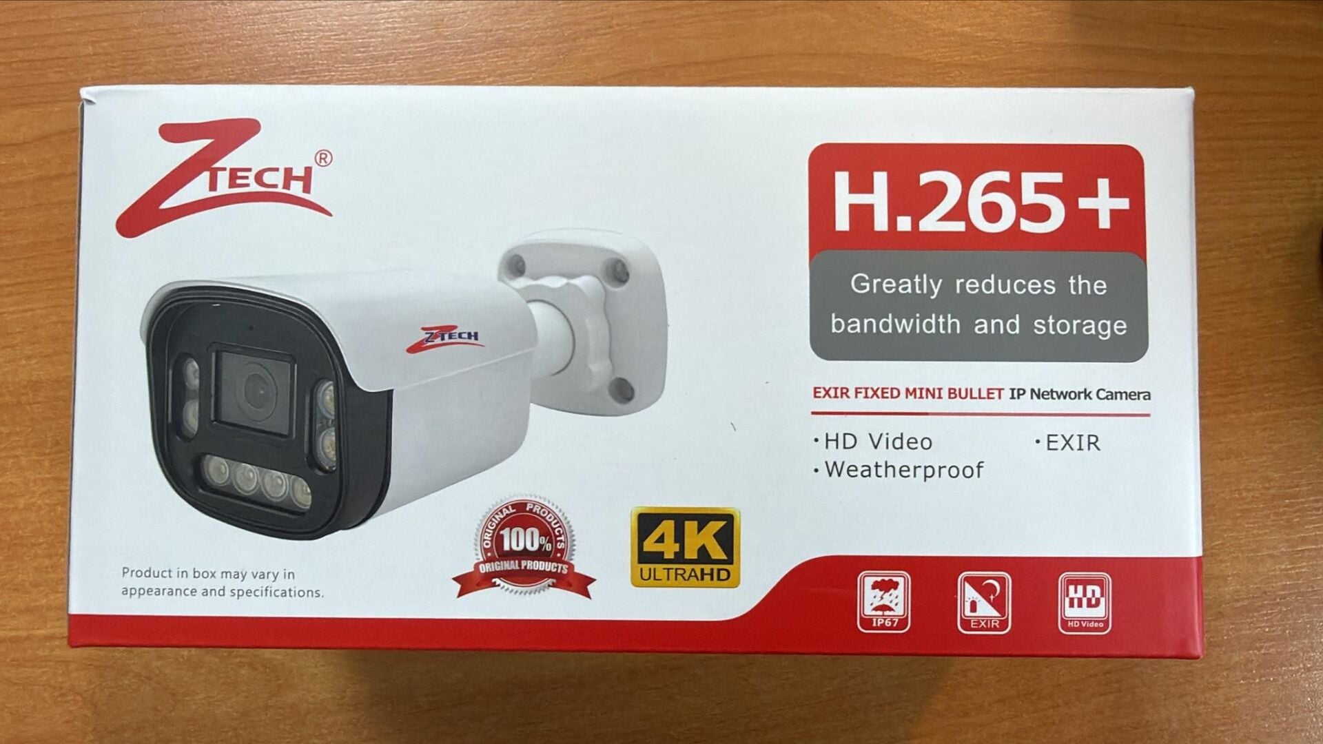 ZTECH ZR-6011 5MP 2.8mm 8LED FULLCOLOR + MİKROFON BULLET DIŞ MEKAN IP KAMERA