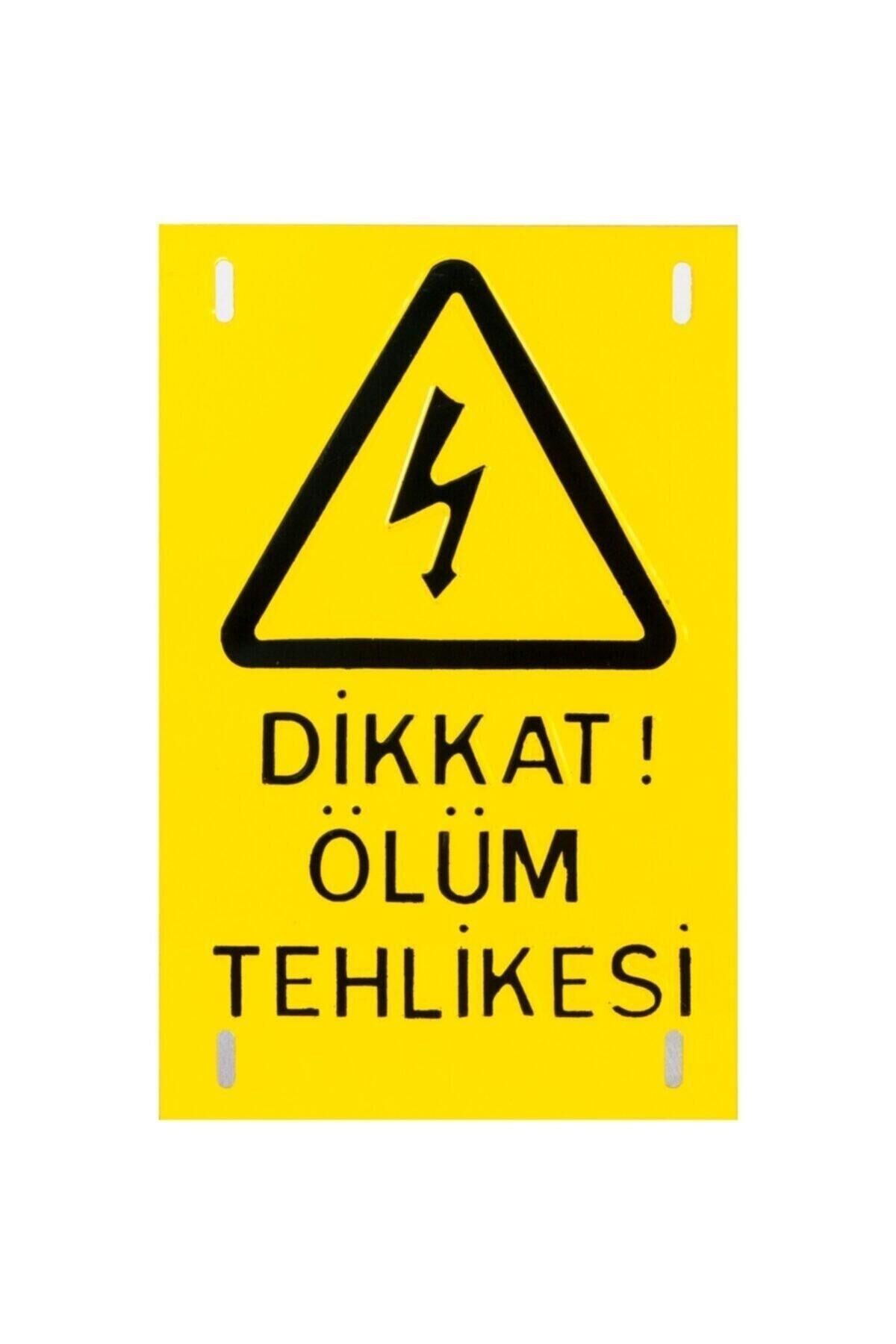 ÖLÜM TEHLİKELİ LEVHASI ÖTL ÇETSAN