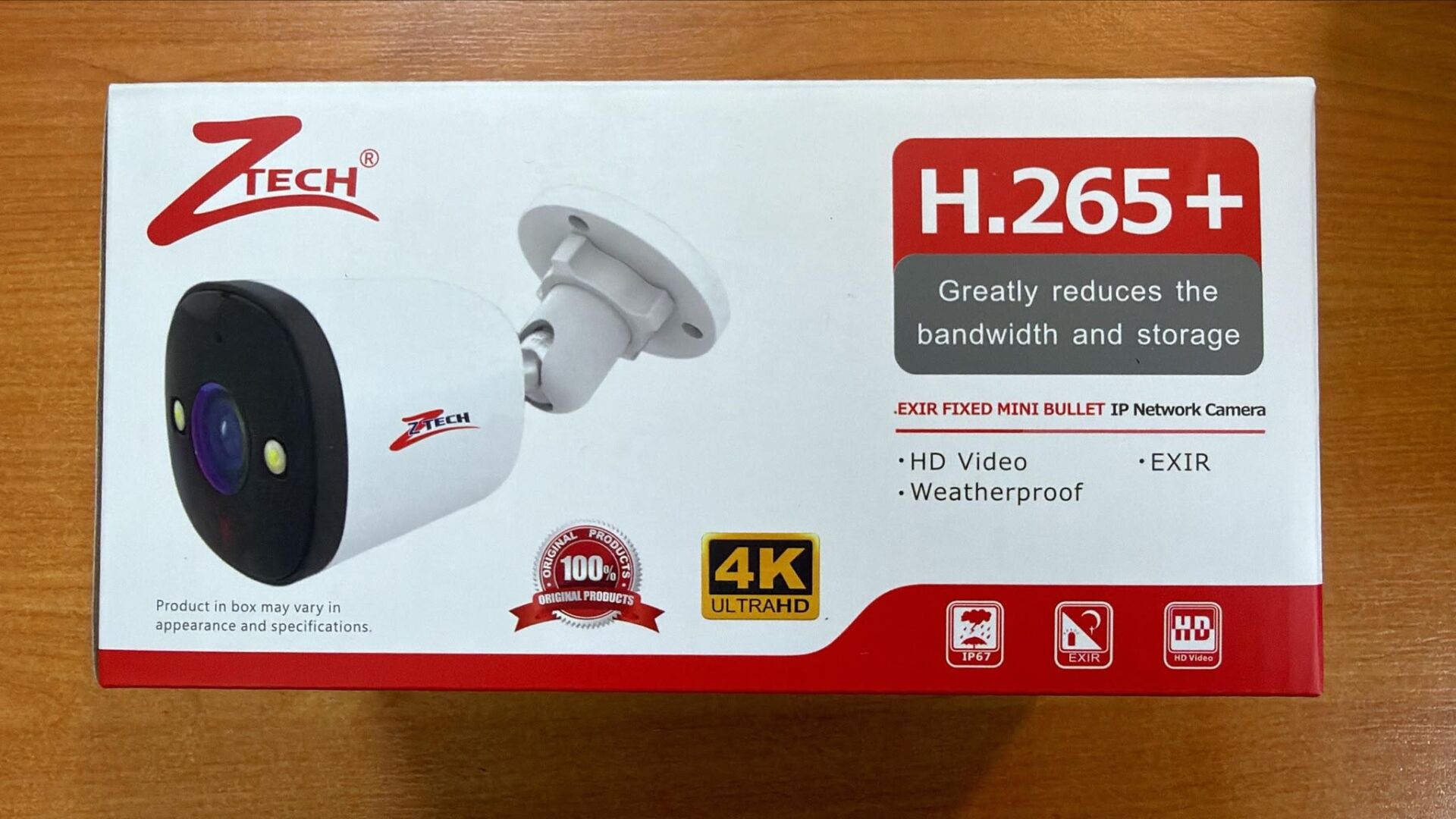 ZTECH ZR-2040 5MP 1.8mm BALIK GÖZÜ FULLCOLOR + MİKROFON BULLET DIŞ MEKAN IP KAMERA