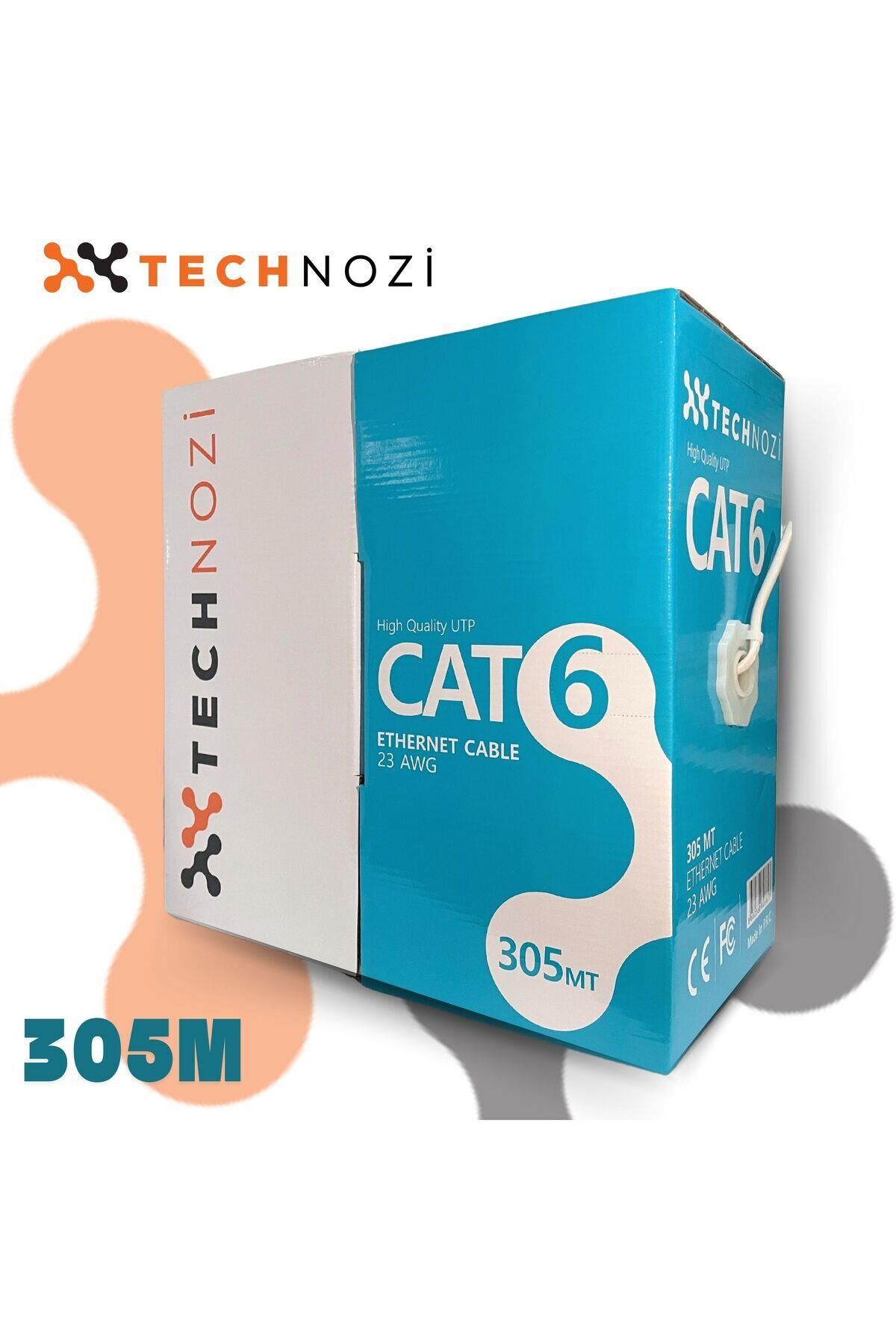 CAT 6 KABLO 23 AWG 305 METRELİK 1TOP FİYATIDIR TECHNOZİ
