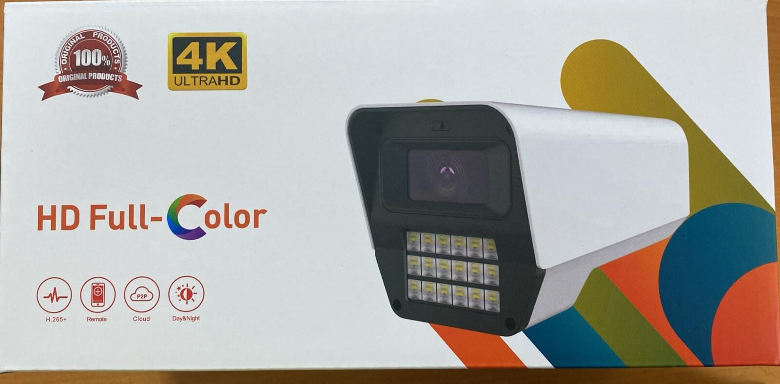 ZTECH ZR-2034 5MP 12LED BÜYÜK KASA FULLCOLOR + MİKROFON BULLET DIŞ MEKAN METAL IP KAMERA
