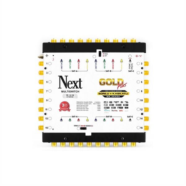 NEXT YE-10/16 HYBRID SONLU/KASKATLI SANTRAL (ADAPTÖR DAHİL)