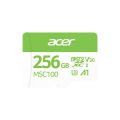 Acer MSC100 256GB microSD Hafıza Kartı U3 V30 A1 Aksiyon Kamera & Güvenlik Kamerası Uyumlu