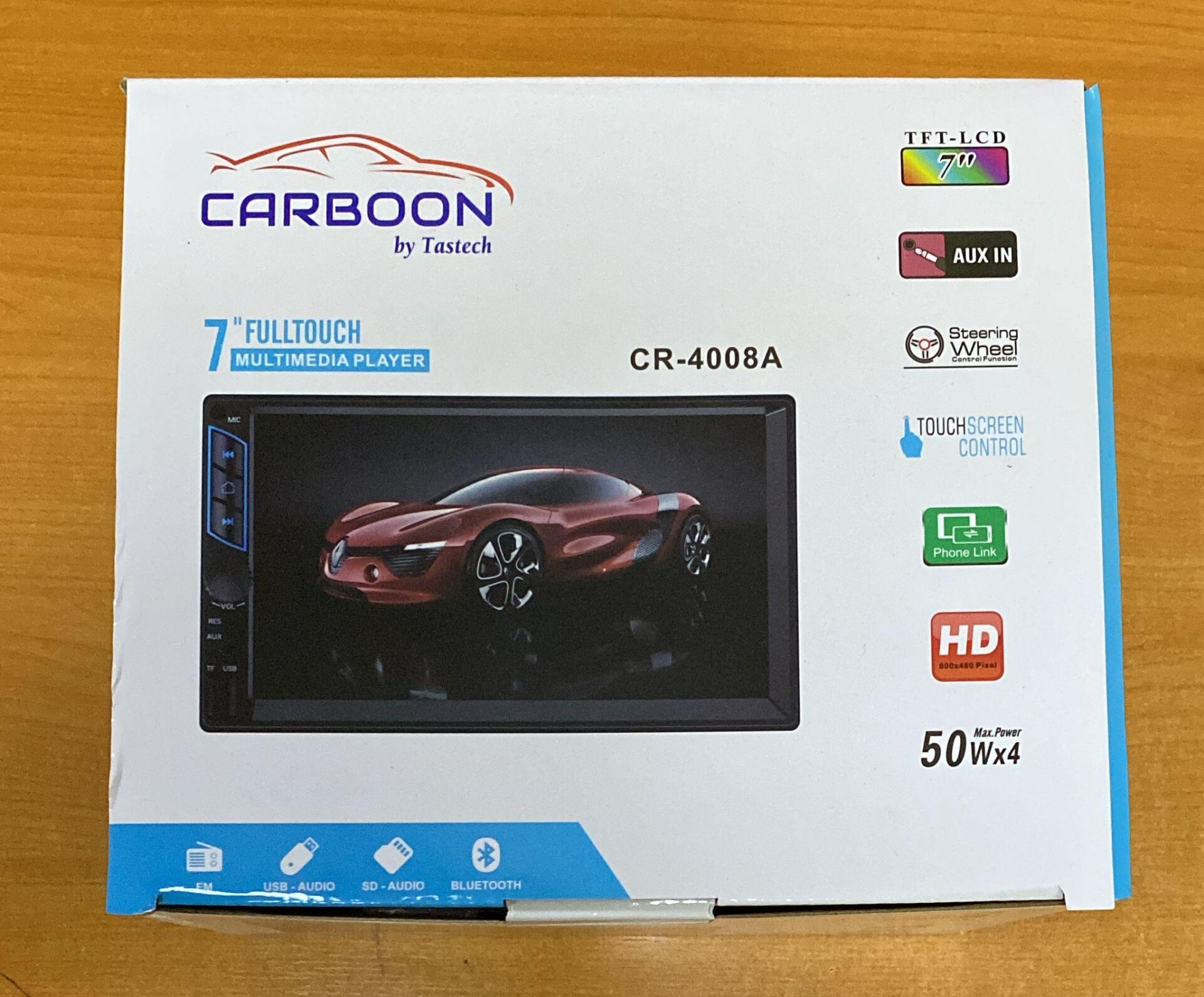 CARBOON CR-4008A 7'' DOUBLE OTO TEYP