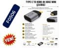 FORLİNE TYPE-C TO HDMI ÇEVİRİCİ 4K 60HZ
