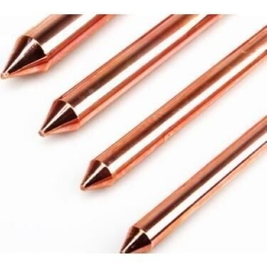 TOPRAKLAMA ÇUBUĞU Q16 BAKIR KAPLAMA 1.6mm 1  METRE