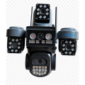 O-KAM OK-205PLUS  Wifi 4 LENS Mikrofon + Hoparlör + Siren + Çakar + Alarm Kamera