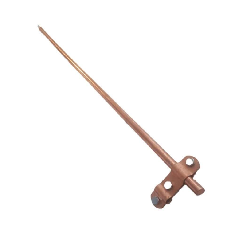 TOPRAKLAMA ÇUBUĞU Q16 TAM BAKIR 1.6mm 1 METRE