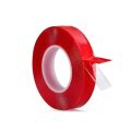 ÇİFT TARAFLI BANT KIRMIZI SİLİKON 18MM 2 MT DMX-8690