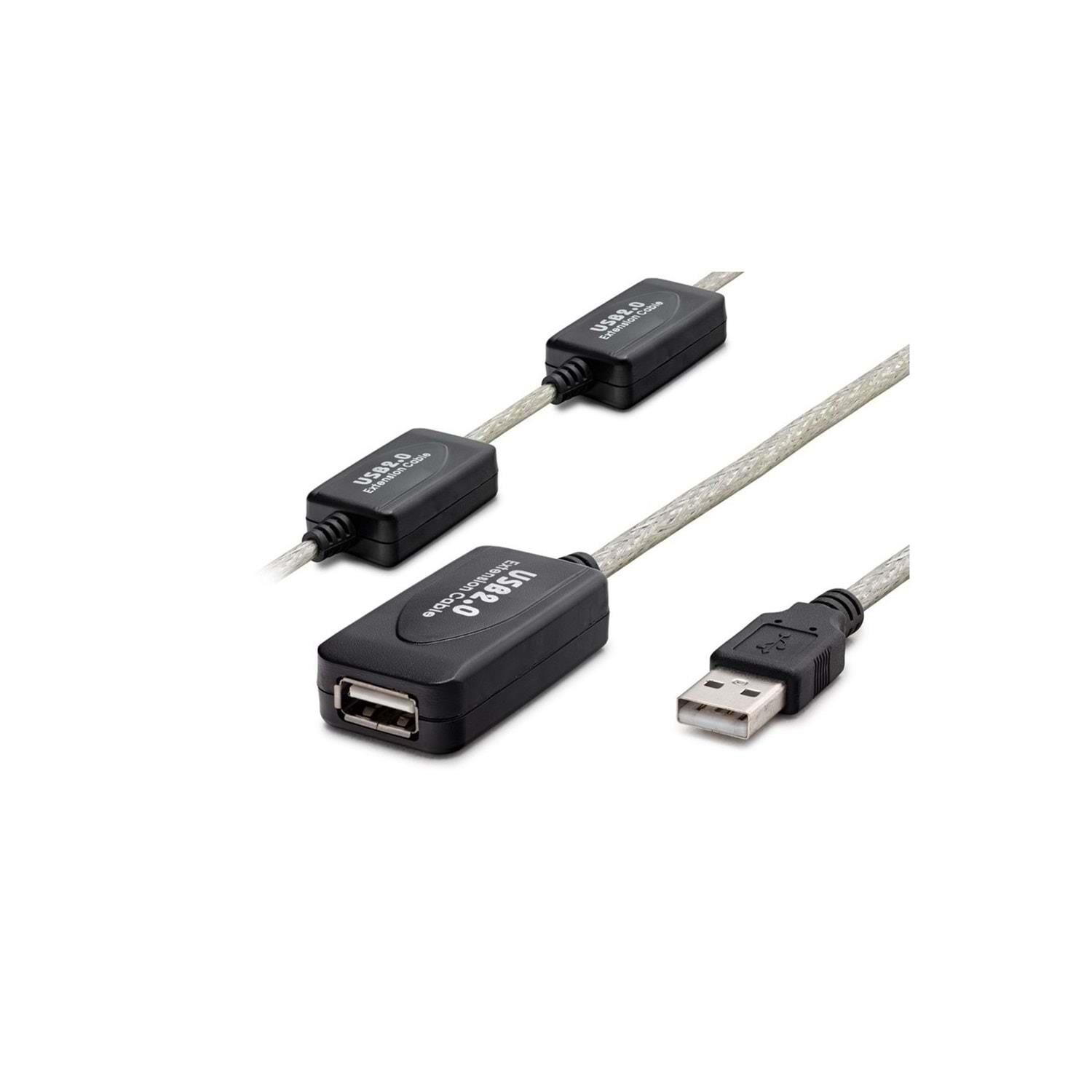 USB ERKEK - DİŞİ 30 MT HADRON HDX7525