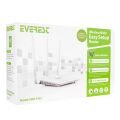 EVEREST EWR-F303 300 MBPS 2.4GHZ 3x 5DBi ANTEN 1x WAN 3x LAN REPEATER+AP+WISP DESTEKLİ WİR