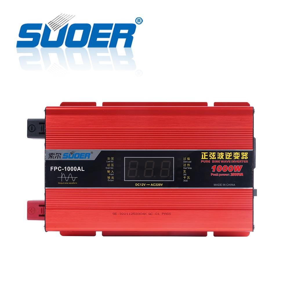 İNVERTER 1000 WATT 12 VOLT TAM SİNÜS FPC-1000AL-BOLSAT