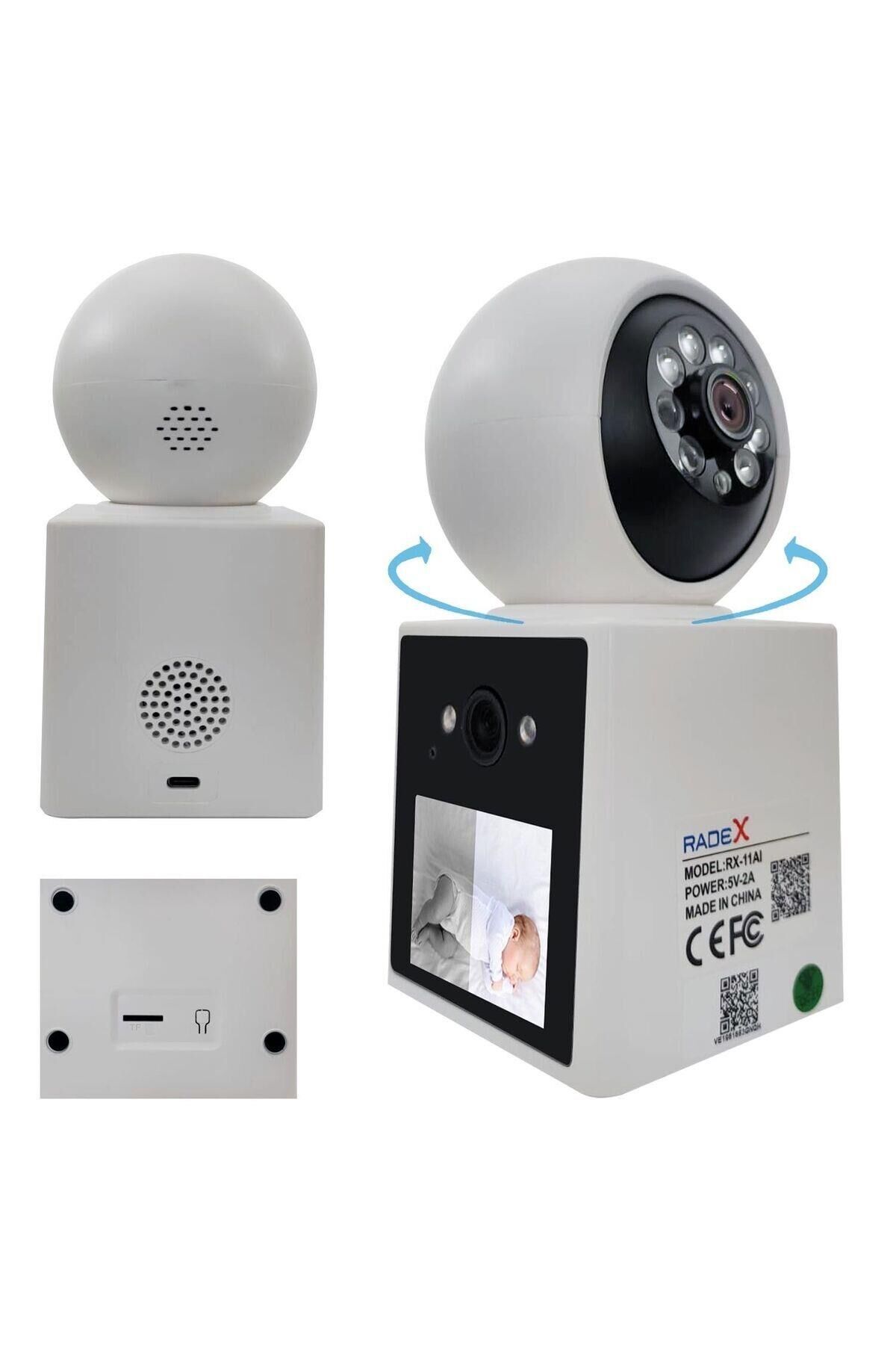 X5 TECH RX-11AI Wifi 3+3MP ÇİFT LENS FULL HD SESLİ IP KAMERA