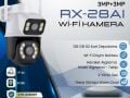 X5 TECH RX-28AI 3+3MP WİFİ ÇİFT LENS FULL HD SESLİ IP KAMERA